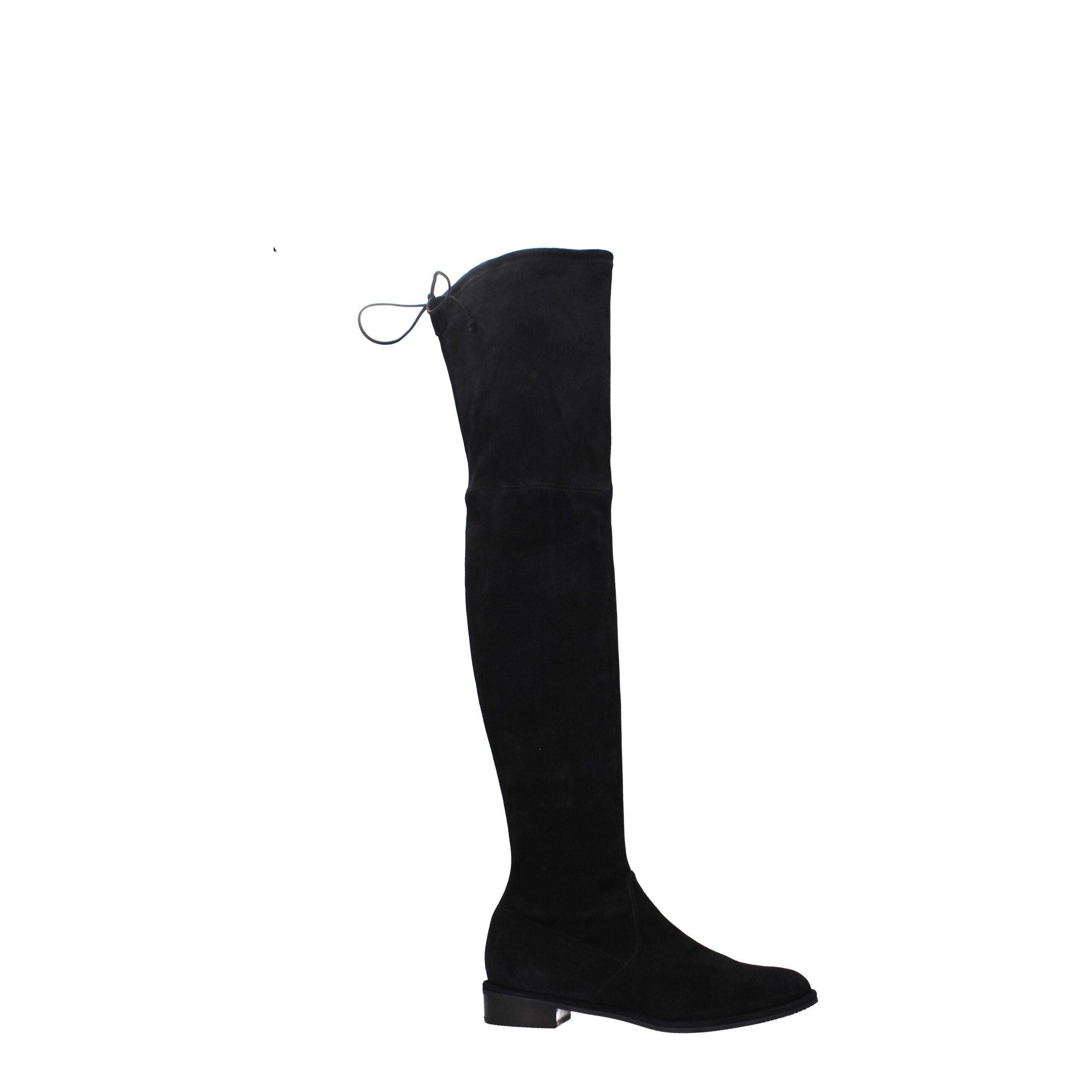 Stuart Weitzman Black Leather Boot